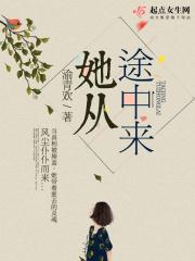 她从途中来